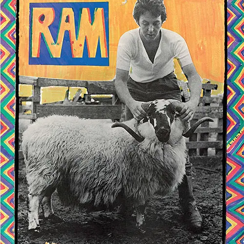 Paul & Linda McCartney - RAM album art