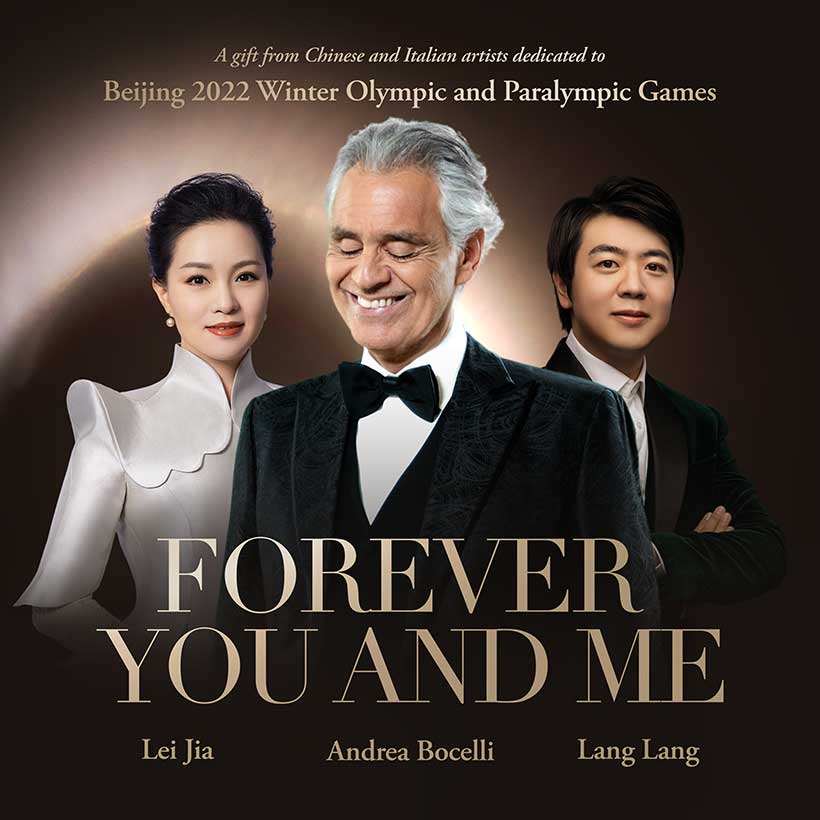 Andrea Bocelli Lang Lang Lei Jia Forever You and Me single cover