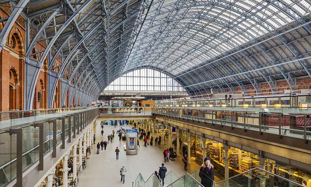 photo of St Pancras Station