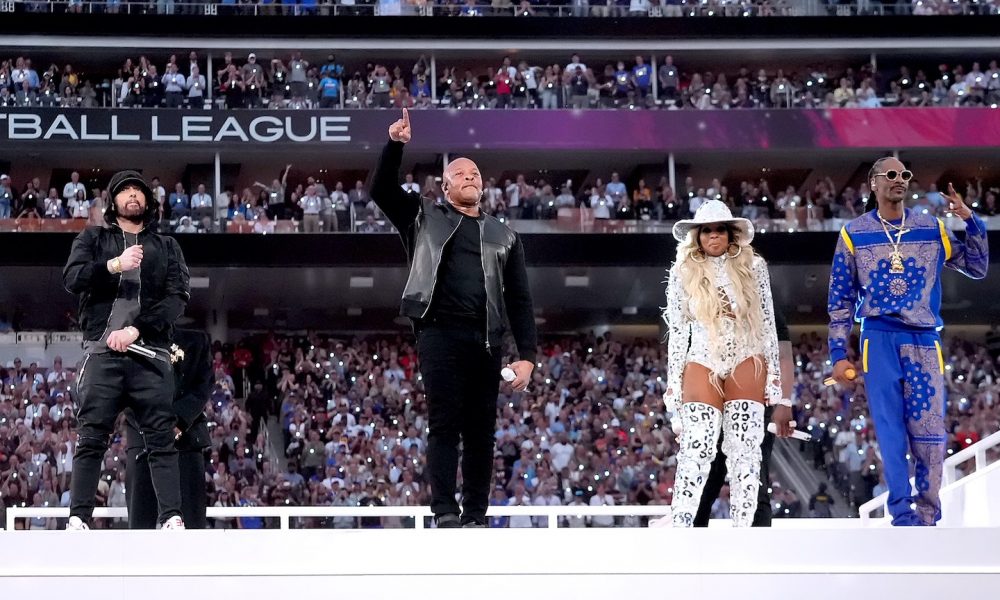 Dre, Snoop, Eminem, Blige, Lamar Bring Hip-Hop Royalty To Super Bowl