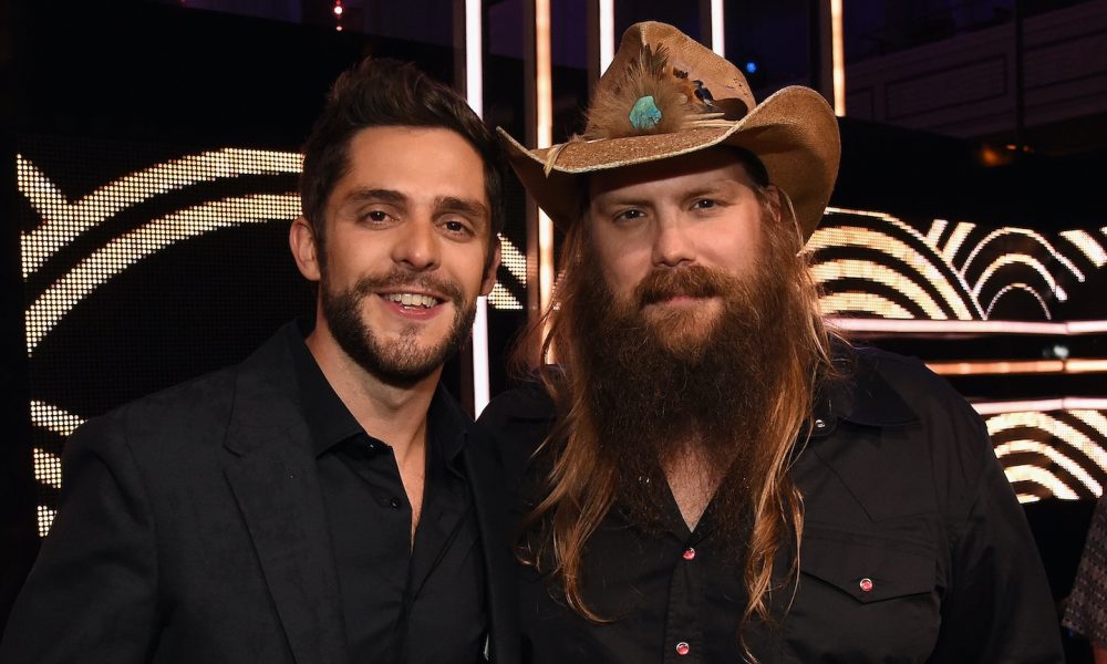 Thomas Rhett and Chris Stapleton - Photo: Rick Diamond/Getty Images for CMT