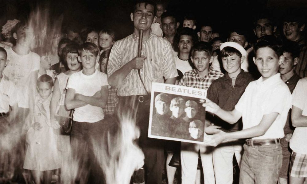 Teenagers Protest Against the Beatles