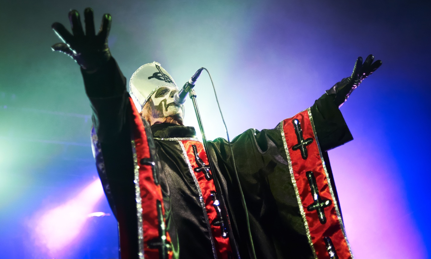 The Ghost band  Ghost papa, Ghost papa emeritus, Ghost album