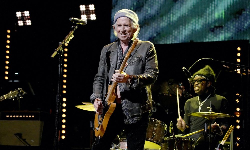 Keith Richards at the 'Love Rocks' benefit, March 10, 2022 photo - Courtesy: Kevin Mazur/Getty Images for LOVE ROCKS NYC/God's Love We Deliver