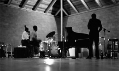 Stanley Turrentine and The Three Sounds which was the cover image for their album Blue Hour, taken by Francis Wolff