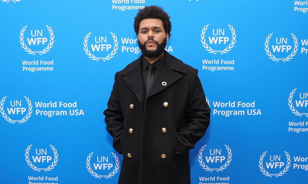 The Weeknd Photo: Rich Fury/Getty Images for U.N. World Food Programme