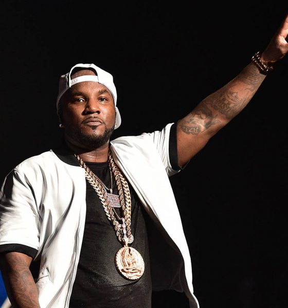 Young Jeezy, one of many rappers who represents what trap music is, performing