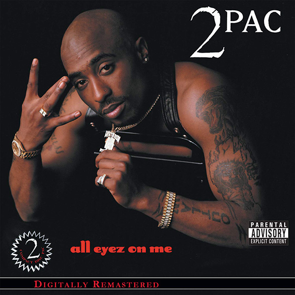 2Pac All Eyez On Me album cover