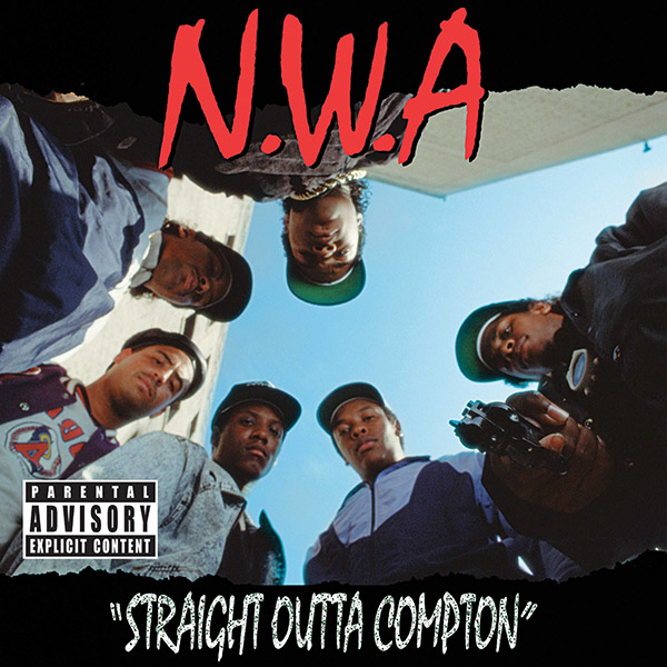 NWA Straight Outta Compton album cover