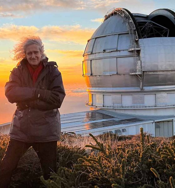 Brian May in El Hierro, Credit - Sally Avery-Frost