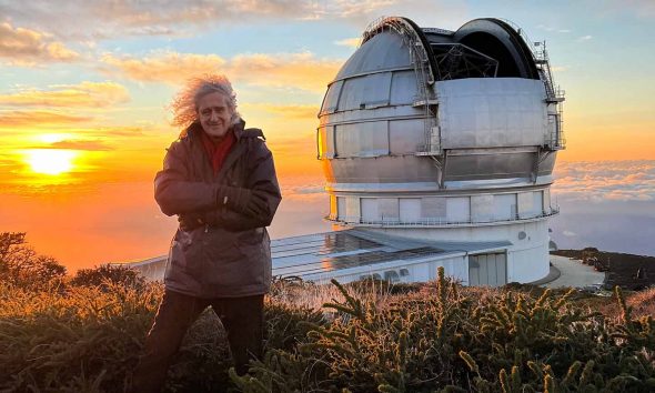 Brian May in El Hierro, Credit - Sally Avery-Frost