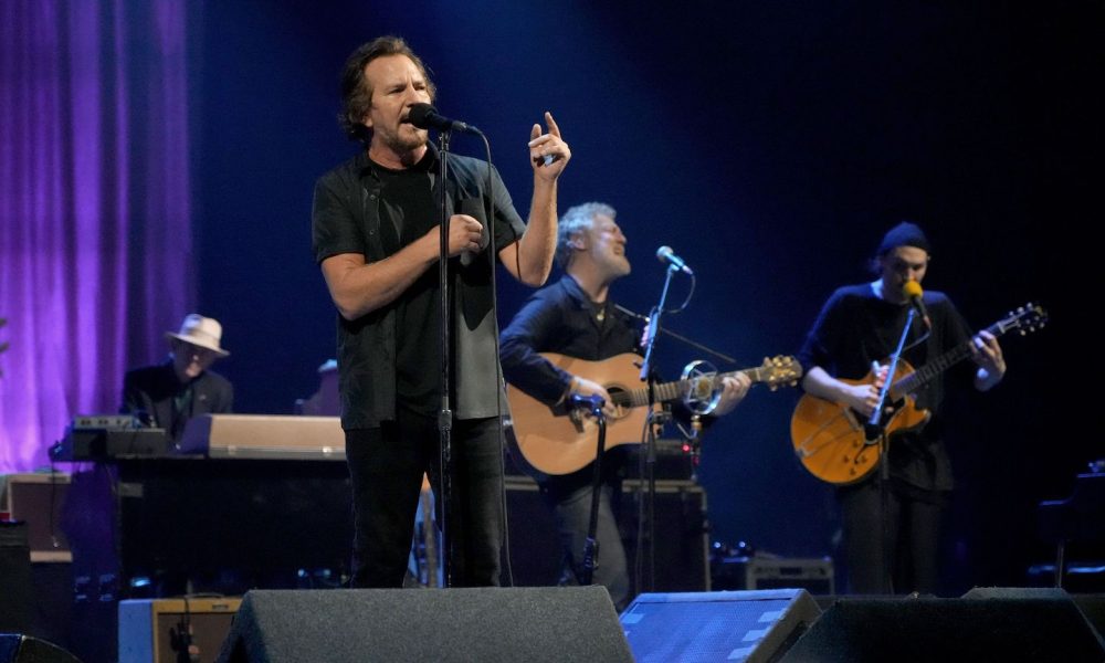 Eddie Vedder Photo: Kevin Mazur/Getty Images for EV