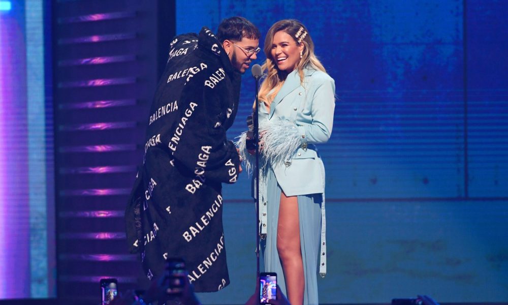 Karol G, Anuel AA – Photo: Photo by Jason Koerner/Getty Images