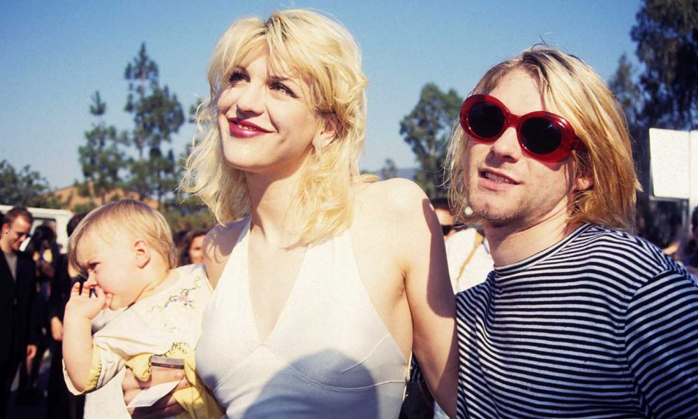 Kurt Cobain and Courtney Love, artists behind two of the best albums of 1994