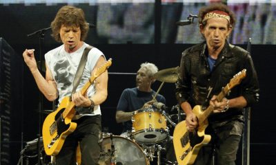 The Rolling Stones on the 'Licks' tour. Photo: Dave Hogan/Getty Images