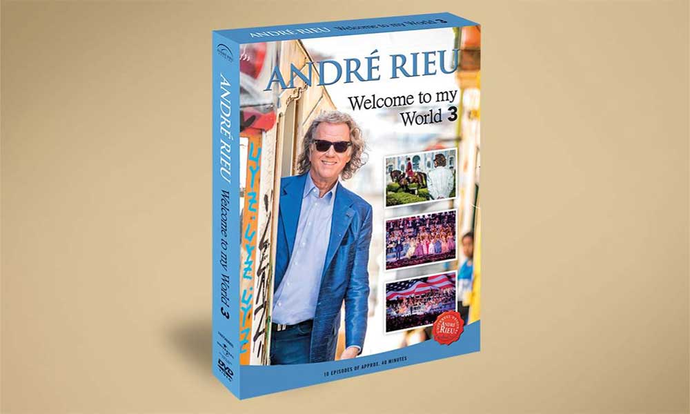 Andre Rieu Welcome To My World 3 - DVD cover