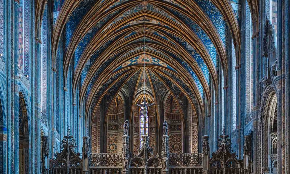 Interior of cathedral