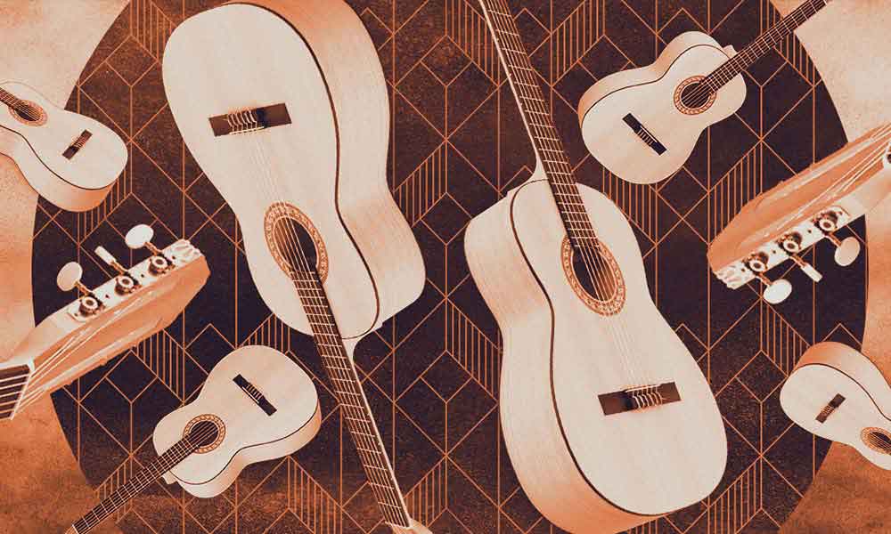 Best Classical Guitarists - featured image of guitars