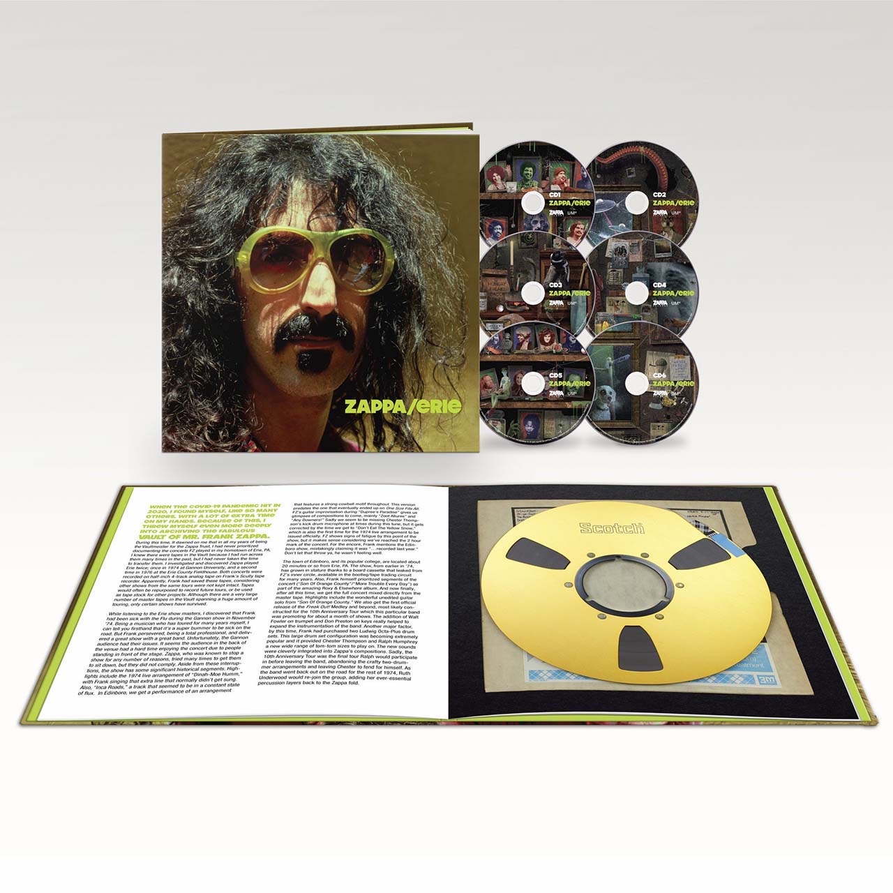 Frank Zappa 「Zappa (OST)(5LP)」新品未開封 Frank Zappa – Zappa (Original Motion Picture Soundtrack Deluxe