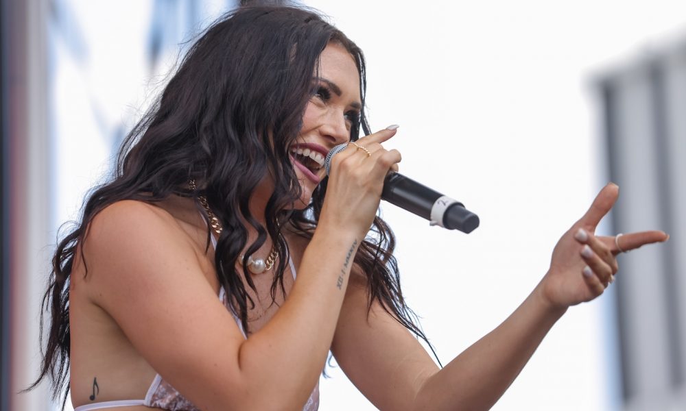 Kylie Morgan performs during CMA Fest on June 12, 2022. Photo: Michael Hickey/Getty Images