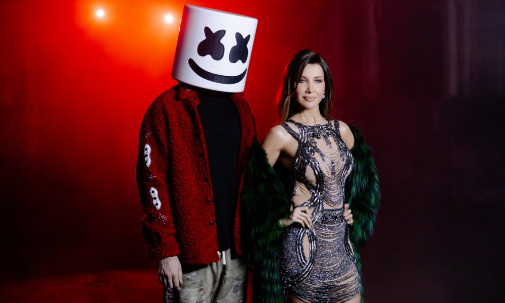 Marshmello, Nancy Ajram - Photo: Courtesy of Republic Records