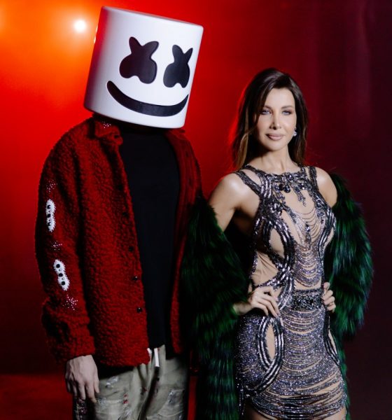 Marshmello, Nancy Ajram - Photo: Courtesy of Republic Records