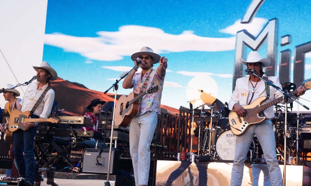 Midland play the Stagecoach Festival in Indio, CA in April 2022. Photo: Scott Dudelson/Getty Images for Stagecoach