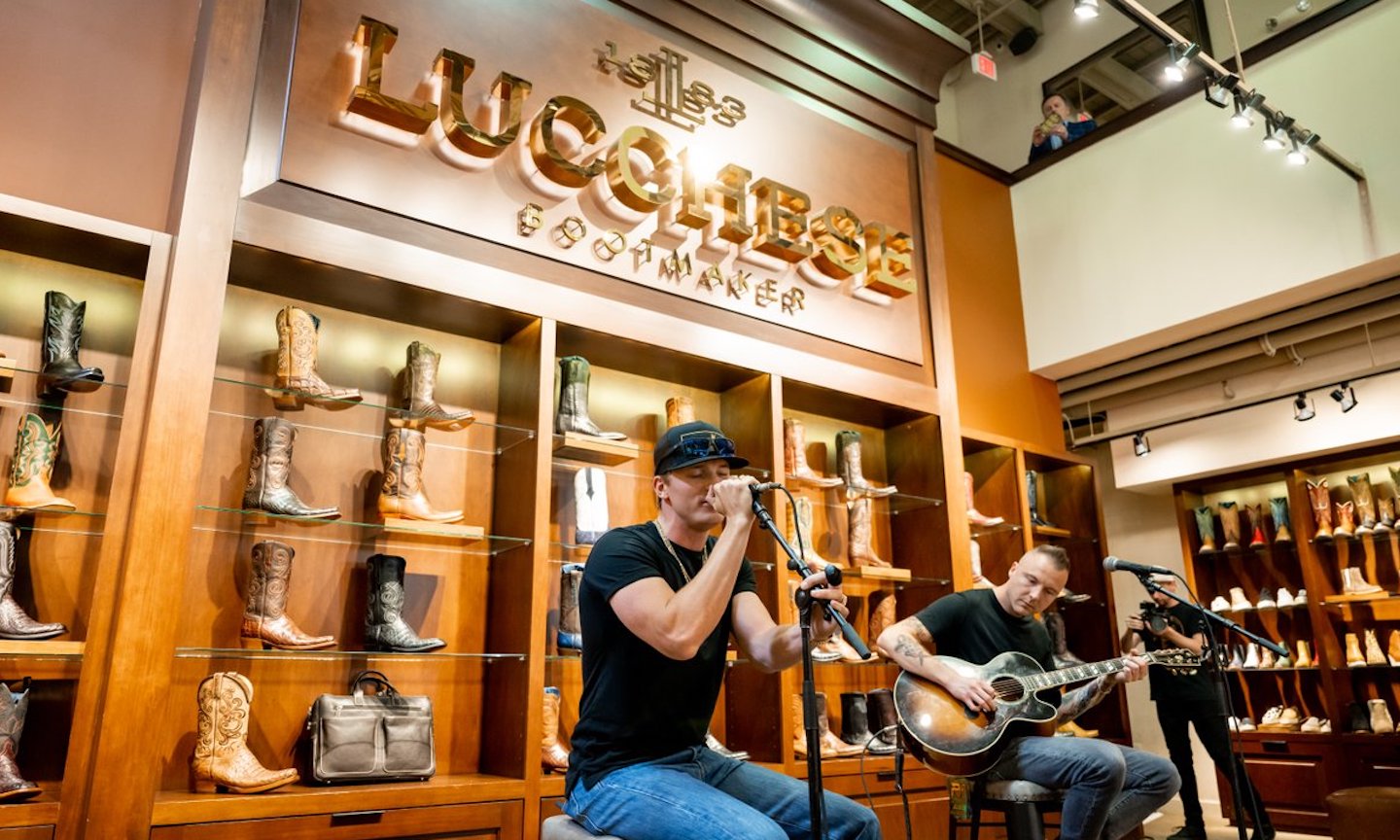 Parker McCollum Signs Longterm Partnership With Lucchese Bootmaker