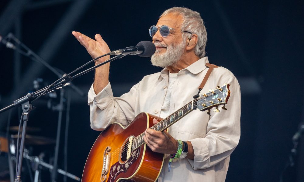 Yusuf/Cat Stevens performs at Glastonbury Festival, June 2023. Photo: Matt Cardy/Getty Images