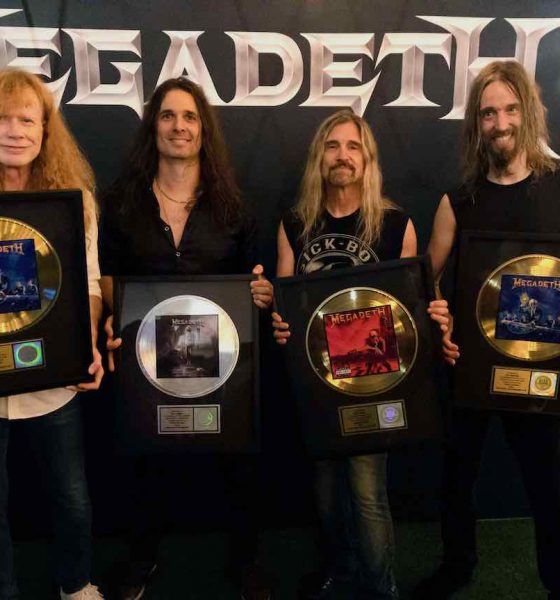 Megadeth Plaques
