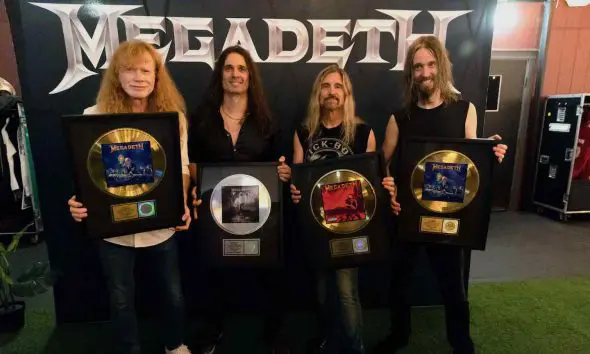 Megadeth Plaques