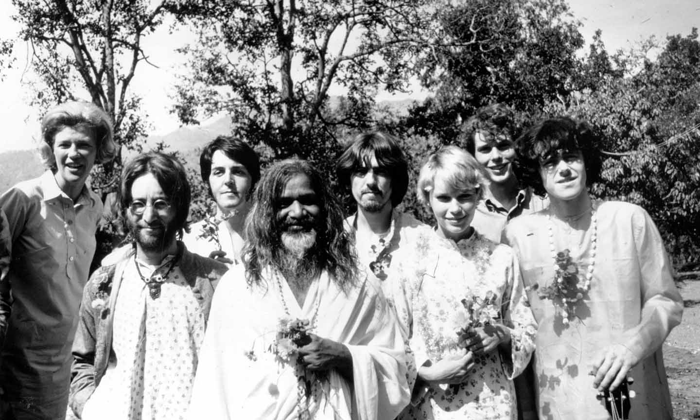 The Beatles Meet The Maharishi For The First Time