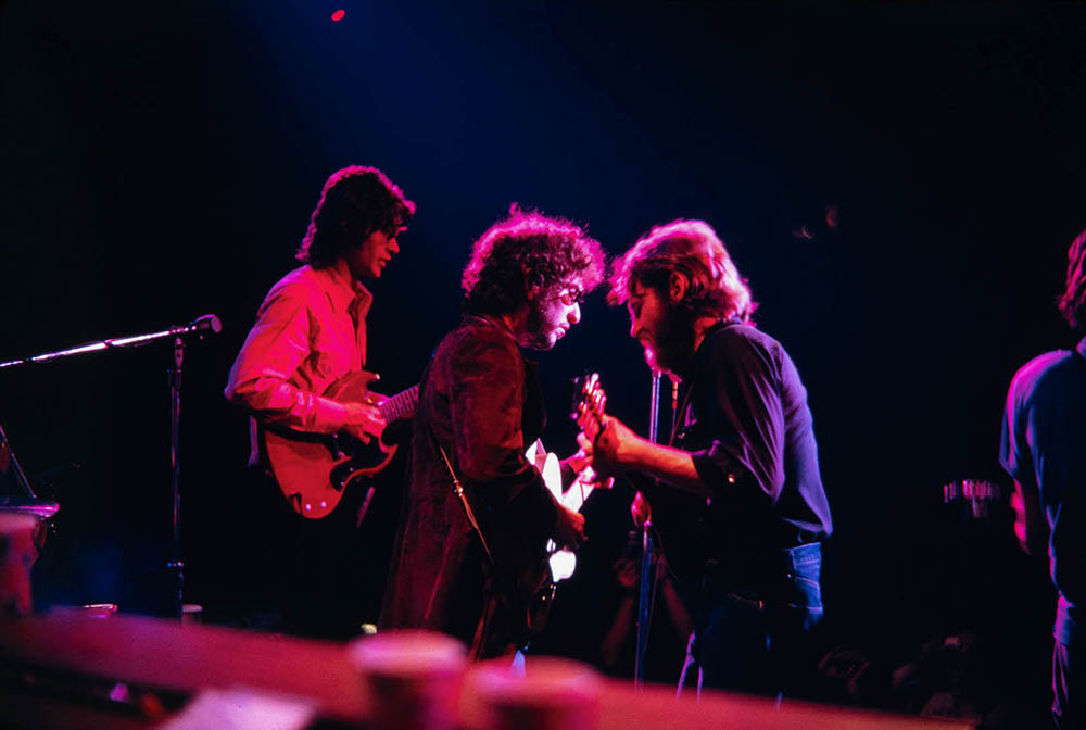 The Band and Bob Dylan, photographed by Ernst Haas, courtesy of Iconoclast