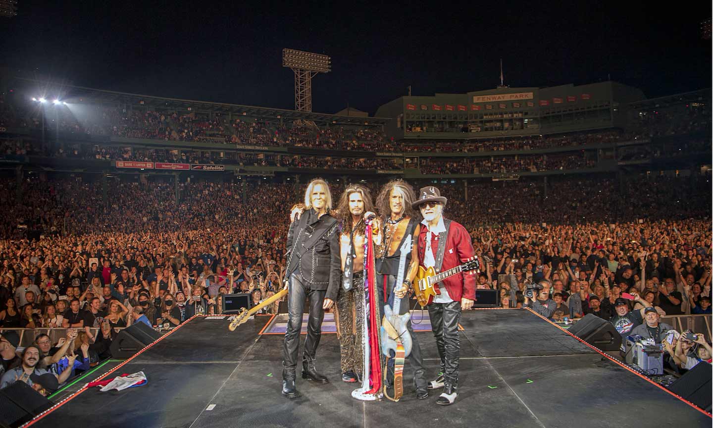 Aerosmith Return To Boston With RecordBreaking Fenway Park Show