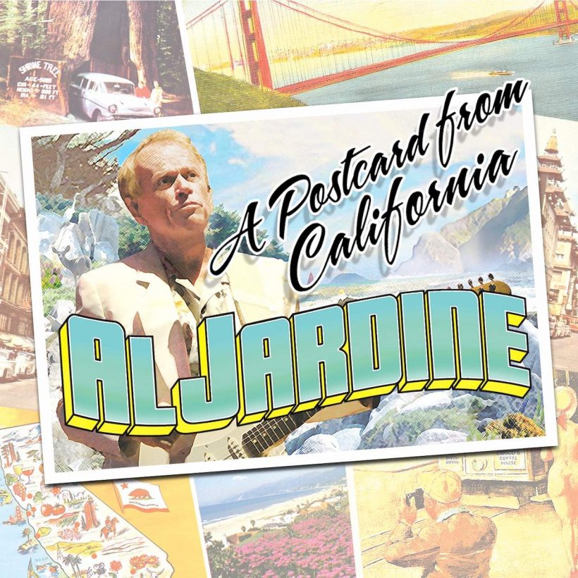 Al Jardine 'A Postcard From California' artwork - Courtesy: UMG