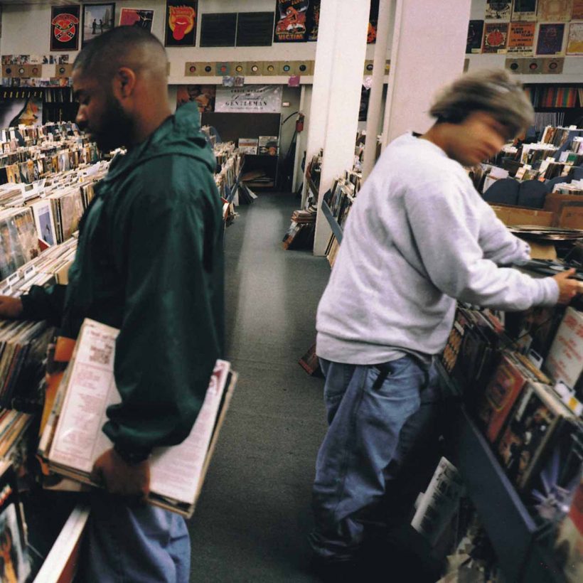 DJ Shadow Endtroducing album cover