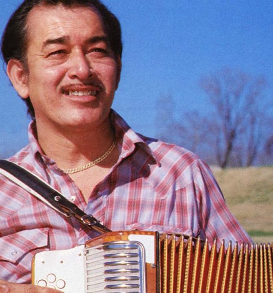 Flaco Jimenez, Tejano musician, with accordion