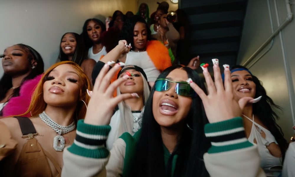 GloRilla and Cardi B, ‘Tomorrow 2’ - Photo: Courtesy of YouTube/CMG Records/Interscope Records