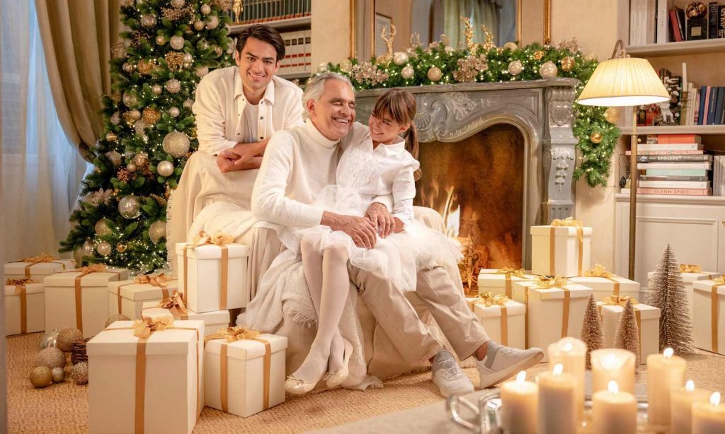 Andrea, Matteo, And Virginia Bocelli Share Video For ‘The Greatest Gift’