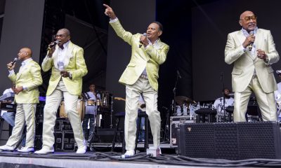 The Four Tops perform at the ALL IN Arts & Music Festival at Indiana State Fairgrounds in September 2022 in Indianapolis, Indiana. Photo: Scott Legato/Getty Images