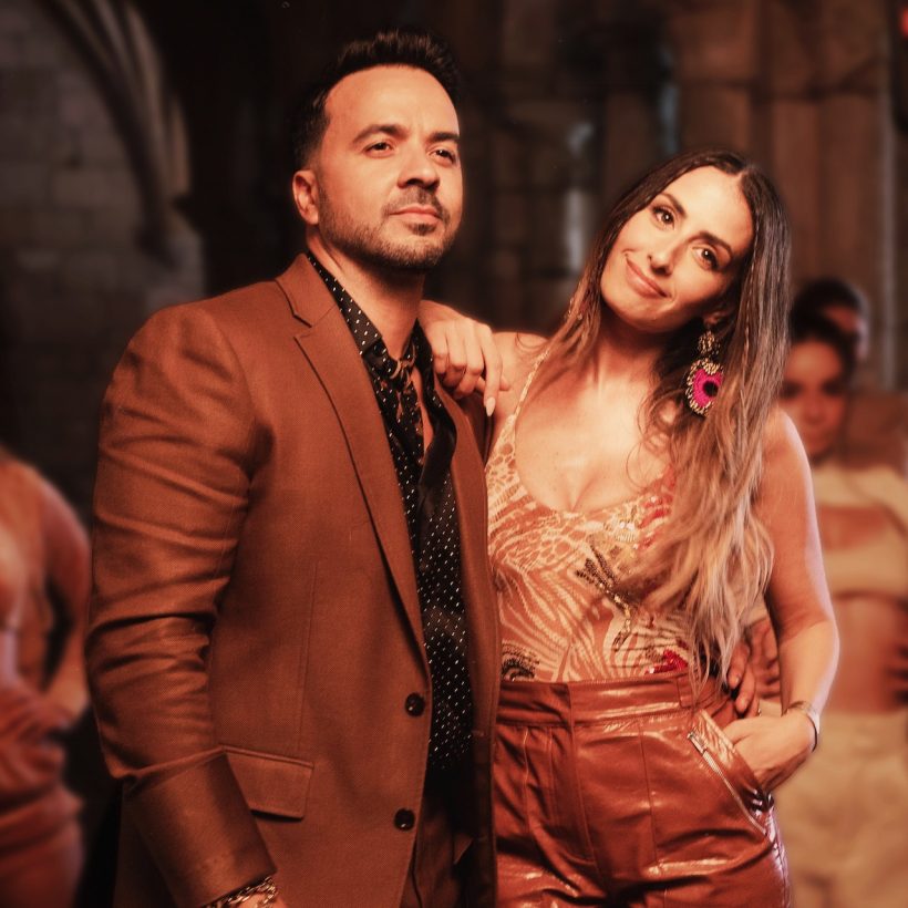 Hiba Tawaji and Luis Fonsi - Photo: Courtesy of Universal Arabic Music/Republic Records