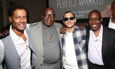 Eric Benét, Bobby Brown, El DeBarge and Greg Phillinganes