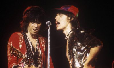 Keith Richards and Mick Jagger of the Rolling Stones
