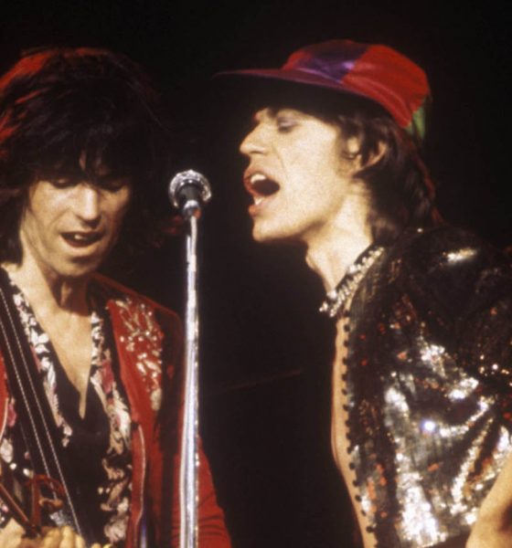 Keith Richards and Mick Jagger of the Rolling Stones