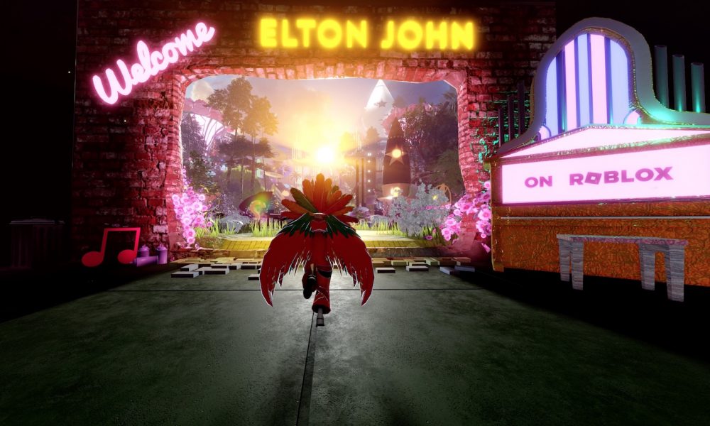 Elton John - Photo: Courtesy of UMG/Roblox