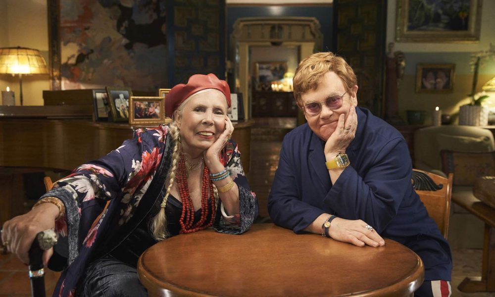 Elton John and Joni Mitchell