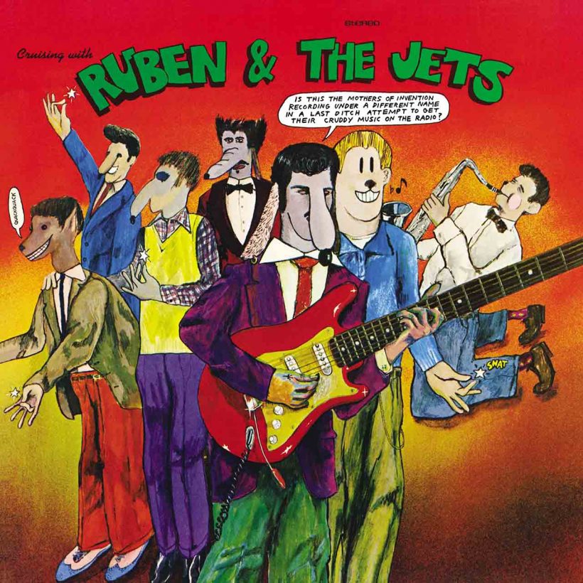 Cruising with Ruben & the Jets Frank Zappa album cover