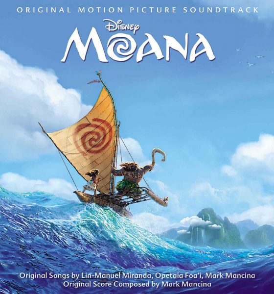 Moana soundtrack album cover
