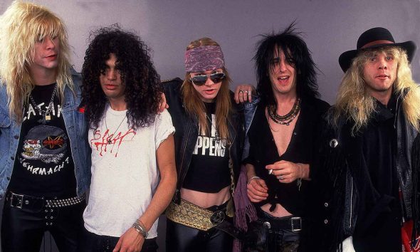 Band behind one of the best songs of 1987, Guns N Roses