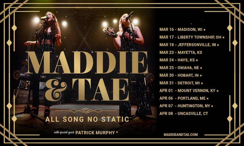 Maddie & Tae tour art - Courtesy: Mercury Nashville